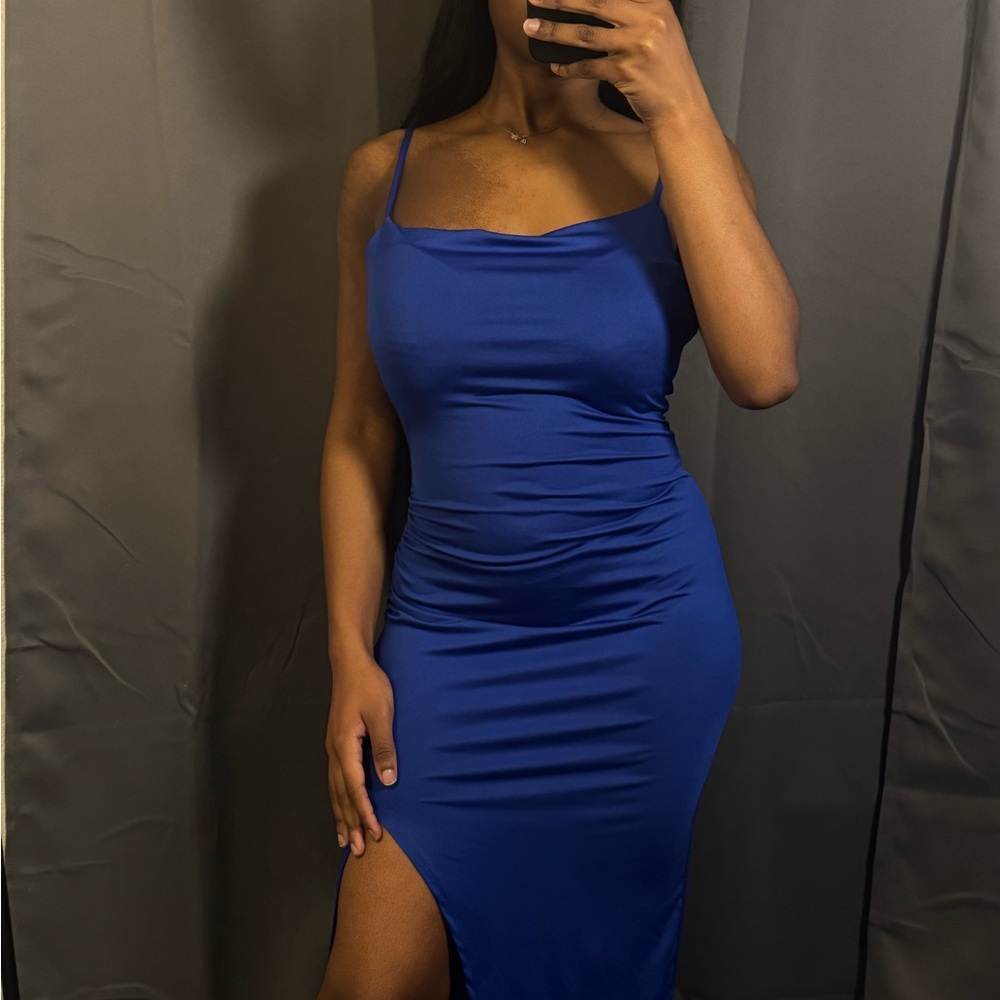 Vibe Cobalt Blue Sleeveless Dress